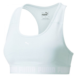 Sportski grudnjak Puma Mid Impact Strong Bra PM svijetlo plava