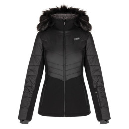 Ženska bunda za skijanje Loap Odiana crna