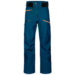 Muške hlače Ortovox 3L Deep Shell Pants plava PetrolBlue