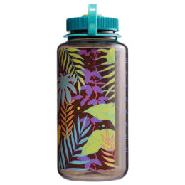 Boca Nalgene Wide Mouth Psychedelic Botanical 1000 ml zelena/plava Woodsman/Botanical Ferns