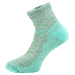 Čarape Zulu Merino Lite tirkizna turquoise/grey