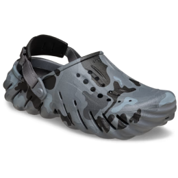 Papuče Crocs Echo Duck Camo Clog siva/crna Charcoal/Black