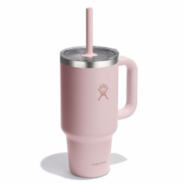 Termos Hydro Flask 32 Oz Travel Tumbler Clear Lid