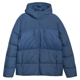 Muška jakna 4F Down Jacket M602 plava DENIM