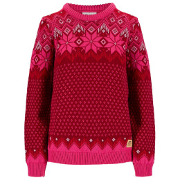 Ženski džemer Dale of Norway Vilja Fem Sweater ružičasta Redrose Allium Raspberry
