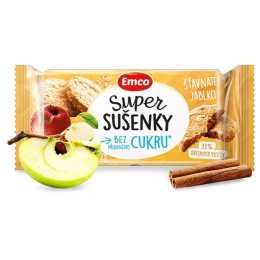 Hrana na putovanju Emco Super keksići – Sočna jabuka 60 g