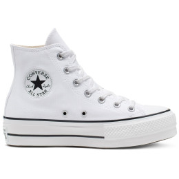 Ženske cipele Converse Chuck Taylor All Star Lift Mid bijela WHITE