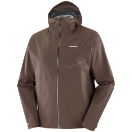 Muška jakna Salomon Bonatti Waterproof Jacket M smeđa Coffee Bean