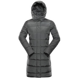 Ženska duga jakna Alpine Pro Edora tamno siva