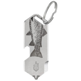 Privjesak za ključeve Gerber Shard DT siva Fish Silver
