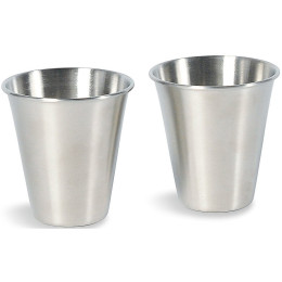 Čašice od nehrđajućeg čelika Tatonka Shot Cup Set srebrena Steel