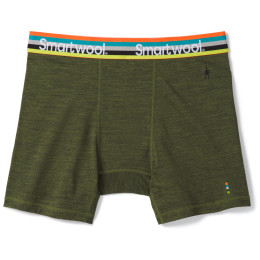 Muške funkcionalne bokserice Smartwool M Merino Sport 150 Boxer Brief Boxed zelena MossGreenHeather