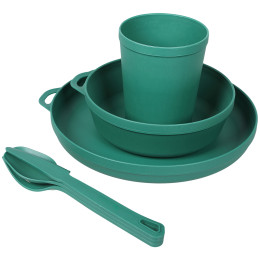 Set posudje Zulu Easy Picnic Set 6in1 zelena green