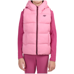 Dječji prsluk 4F Vest Jacket F370 Light Pink ružičasta Light Pink