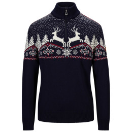 Ženski džemer Dale of Norway Dale Christmas Fem Sweater tamno plava/bijela Navy Offwhite Redrose