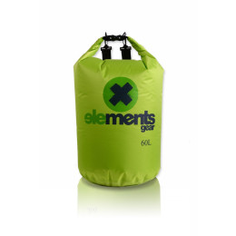 Vodootporna torba Elements Gear EXPEDITION 60 l zelena Lime