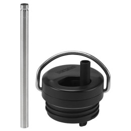 Zamjenski čep Klean Kanteen Wide Twist Straw Cap crna