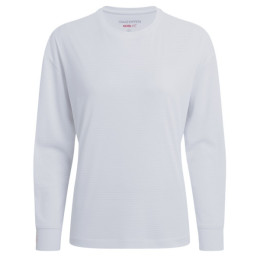 Ženska majica Craghoppers NosiLife SolarShield+ Long Sleeved T-Shirt bijela White