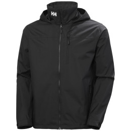 Muška jakna Helly Hansen Crew Hooded Jacket 2.0 crna Black