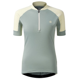 Ženski biciklistički dres Dare 2b Flutter Jersey zelena/žuta GlacGr/WxYlw