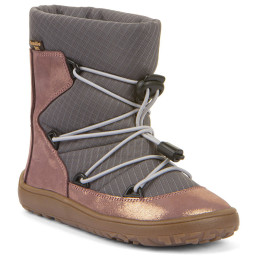 Ženske zimske cipele Froddo Barefoot Tex Track Wool siva/ružičasta grey/pink