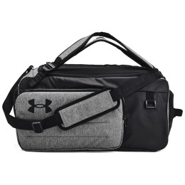 Sportska torba Under Armour Contain Duo MD BP Duffle siva/crna CastlerockMediumHeather/Black/White