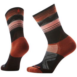 Biciklističke čarape Smartwool W Bike Cold Weather Targeted Cushion crna/narančasta BLACK