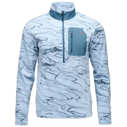 Muška dukserica Black Diamond Rift HZ Fleece Jacket svijetlo plava Relief-Fog Blue-Midnight Blue