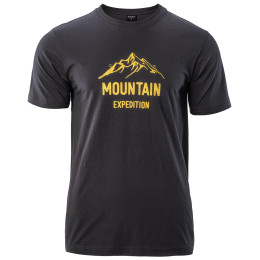 Muška majica Hi-Tec Tivo siva/žuta