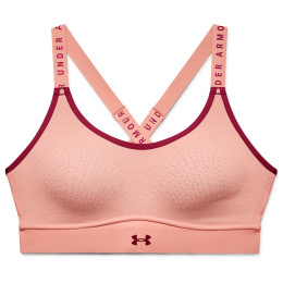 Sportski grudnjak Under Armour Infinity Mid Bra ružičasta