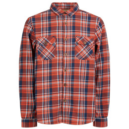 Muška košulja Fundango Roddy Lined Shirt crvena blood