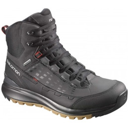Muška obuća Salomon Kaipo Mid GTX® crna Black/Phantom/Poseidon