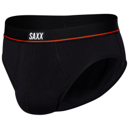 Bokserice Saxx Non-Stop Stretch Cotton Brief Fly crna
