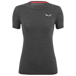 Ženska majica Salewa Zebru Fresh Amr W T-Shirt. tamno siva