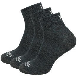 Čarape Warg Endurance Merino Mid 3-pack zelena Viridian green