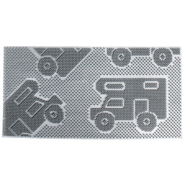 Otirač ispred ulaznih vrata Brunner Trimmat S siva