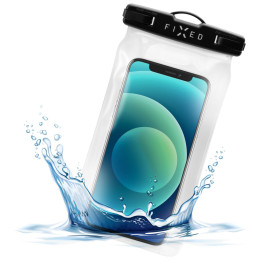 Vodootporna futrola za telefon Fixed Float crna