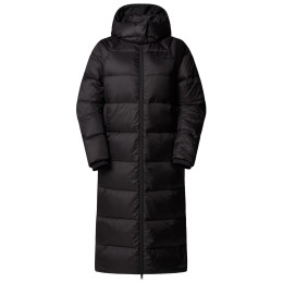 Ženski pernati kaput The North Face W Hydrenalite City Long Down Hooded Park crna Tnf Black