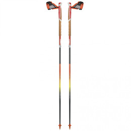 Trekking štapovi TSL Trail Carbon 4 Cork Cross narančasto / žuta