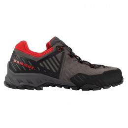 Muške cipele za planinarenje Mammut Alnasca II Low GTX® Men siva/crvena