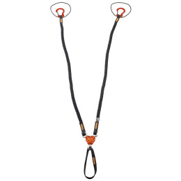 Petlja Camp X-Gyro Leash - 92/147 Cm crna/narančasta