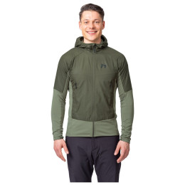 Muška dukserica Hannah Niron Pro tamno zelena deep depths/deep lichen green