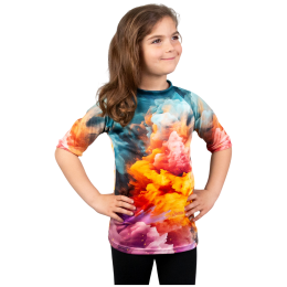 Dječja funkcionalna majica Drexiss All Explosion Pastel Coolmax