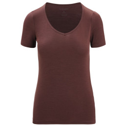 Ženska funkcionalna majica Icebreaker Women Siren SS Sweetheart smeđa