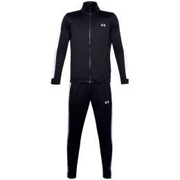 Muška odjeća Under Armour Knit Track Suit crna Black//White