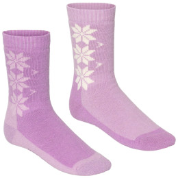 Set čarapa Kari Traa Kt Wool Sock 2 Pk ružičasta/ljubičasta Lily