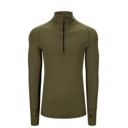 Muška rolka Brynje of Norway Arctic Tactical Zip-polo 3/4 neck masine olive