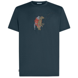 Muške funkcionalne majice Icebreaker Merino 150 Tech Lite SS Tee Bear Catch
