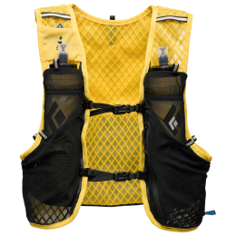 Prsluk za trčanje Black Diamond Distance 6 Hydration Vest žuta/crna Soft Ochre