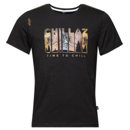 Muška majica Chillaz Time to Chill crna black